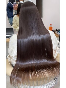サンド 池袋(sand) 艶髪ストレート×髪質改善縮毛矯正ロング