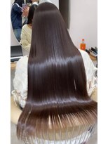 サンド 池袋(sand) 艶髪ストレート×髪質改善縮毛矯正ロング