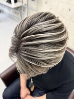 エゴル オム 名古屋栄(ENGOL homme)&nbsp;グレーバレイヤージュ/バレイヤージュ