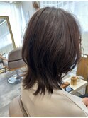 直毛でも立体感hair