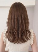 ロングくびレイヤーヘア20代30代40代◎前髪あり艶髪越谷