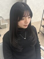 シエテ 津田沼(Siete)&nbsp;ワンホンレイヤー/ミルクティーブロンド/ダークブルー/津田沼
