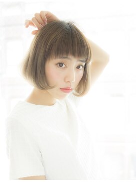 サロンドミルク 原宿(salon de MiLK) 【salon de MiLK原宿】大人かわいいワンカールショートボブ