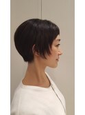 美シルエットショートスタイル