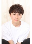 アンニュイニュアンスパーマ×１分スタイリングの好感度マッシュ