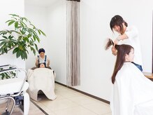 フェア ヘアアンドマツエクサロン(fair)の雰囲気（まつげエクステも併設◎）