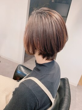 シェル 国分寺(shell) ナチュラル縮毛矯正☆くびれショート☆