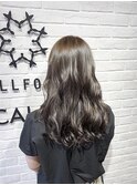 コテ巻きロングヘア