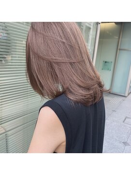 スウェル(SWELL) 鎖骨ミディアム/ロブヘア/ボブレイヤー/チョコレートベージュ