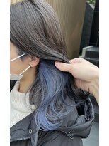 アクト(ACT) インナーカラー/イヤリングカラー/ブルー/ネイビー