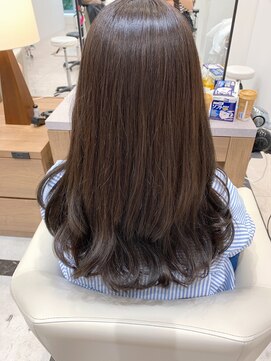 ガレリアエレガンテ 栄店(GALLARIA Elegante) アッシュブラウン　×   ロング