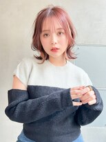 メーヴェ(Mowen)&nbsp;mowen×外ハネミディアム×ラフウェーブ×モカベージュ