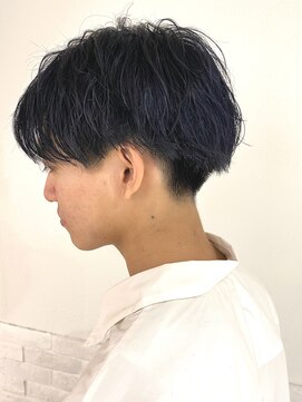 リリィ ヘアデザイン(LiLy hair design) Lilyベリーショート/ニュアンスパーマブルーブラック