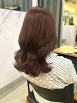 アリュウル 表参道 青山(Allure)&nbsp;学割U24＊ピンクブラウン＊くびれミディ/レイヤーカット