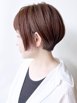 モリオ フロム ロンドン 成増店 【morio成増/ムラマツ】刈り上げショートボブピンク