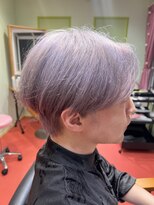 エマ(emma) ハイトーン×ラベンダー×マッシュスタイル