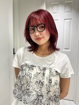 ゼスト 八王子店(ZEST)&nbsp;カシスピンク/くびれヘア【佐々木麻衣】