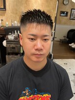 ルドローブラントオオサカ(LUDLOW BLUNT Osaka)&nbsp;【LUDLOW BLUNT】スキンフェード レイヤークロップヘア