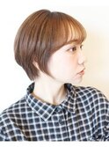 【 Ｉ. 】30代からのナチュラル前下がりショートボブ　川口