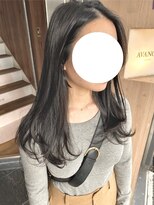 アヴァンス 天王寺店(AVANCE.) レイヤーカット×暗髪カラー