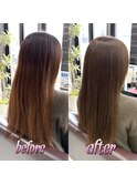 簡単スタイリング♪艶髪ヘアー