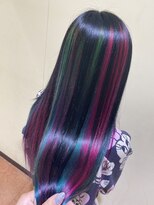 デザイニングヘアードゥ(designing hair Deux)&nbsp;シルクネオユニコーンカラー　【インナーブリーチ/ユニコーン】