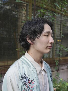 ヒカリス 中崎店(HIKARIS) メンズ × パーマ