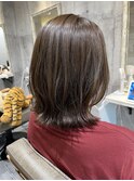 外はねアッシュグレージュ♪