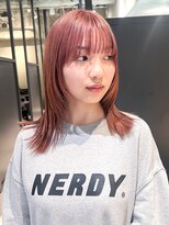 アルバム 銀座(ALBUM GINZA)&nbsp;似合わせカットマロンベージュメルティカラー_F10400