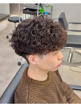 リベル(LIBER) メンズカット×プードルパーマ
