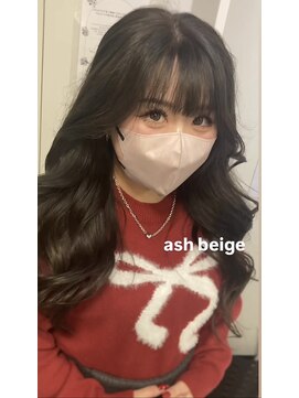 アーチフォーヘア 心斎橋店(a-rch for hair) オリーブアッシュカラー