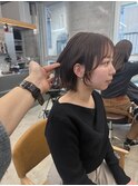 レイヤーカット/ウェットヘア/デザインカラー[梅田駅/中崎町駅]