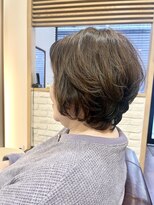 ヘアー グリーン(hair green) ふんわりゆるふわショートボブ【髪質改善/百合ヶ丘】