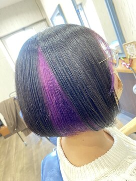 シーン(SeeN.) パープルインナーカラー