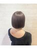 【ショート＆ボブ人気No.1】カット＋透明感カラー　￥8800
