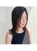 顔周りレイヤースタイル