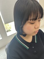 アウラヘアーサロン(aura hair salon)&nbsp;ボブ×地毛風カラー
