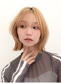 ナチュラルボブ×大人ショートボブ×ウェーブ 20代30代40代京都