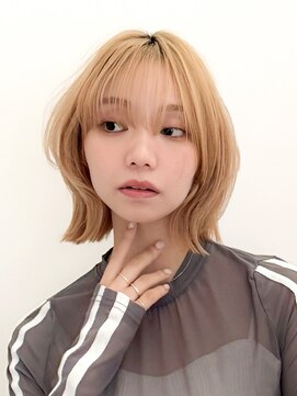 エアー(Air) ナチュラルボブ×大人ショートボブ×ウェーブ 20代30代40代京都