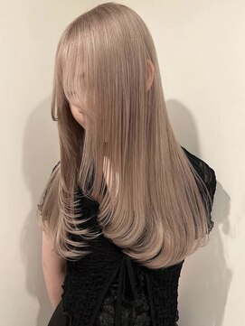 ペレ アネックス 大阪梅田茶屋町店(PELE ANNEX) くびれヘア/アプリコットオレンジ/夏のヘアアレンジ/梅田