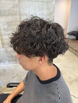 リット(lit.)&nbsp;スペインカール/スパイキーショート/ブルーブラック/守谷