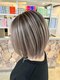 ファンド 千葉(fand)の写真/【白髪を活かしたデザインカラー】自然なハイライトで明るすぎない馴染みの良い大人女性カラーに＊[千葉]