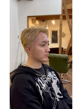 チェリーコークガーデン(CHERRYCOKEGARDEN) 短髪×ブロンド