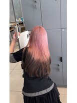 アース エレガンス 吉祥寺店(EARTH Elegance)&nbsp;淡くつながるピンクブラウン