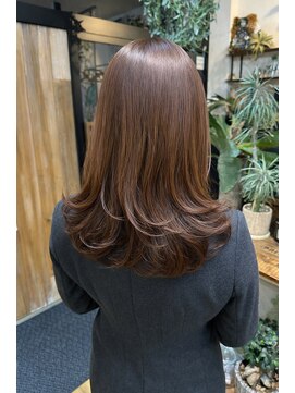 バンビ プライベート サロン(Bambi private salon) 髪質改善トリートメント　レイヤーカット