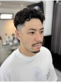 ショートフェザーパーマ