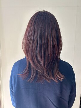 ペスカケイクリエイティブ(PESCA K-CREATIVE) ピンク×レッドのウルフレイヤー