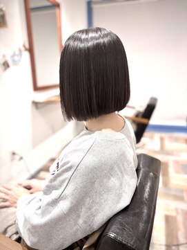 ソエルフォーヘア(soel for hair) トゥルトゥルストレートボブ