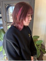 シェリムボート(Cherim boat) 【wolf cut × pink color 】