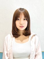 ロンド レイ 立川(Lond Ray) ラテグレージュ/レイヤーボブ/韓国巻き/結べるレイヤー/立川